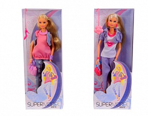 Кукла Штеффи в джинсах, 2 вида (Simba, 5736034)